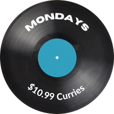 $10.99 Curries on Mondays