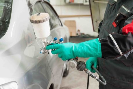 Auto Security — Painting a Car in Houston, TX