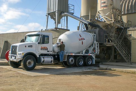 A concrete mixer — Chamberlain, SD — Chamberlain Redimix LLC