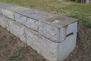 Blocks of concrete — Chamberlain, SD — Chamberlain Redimix LLC