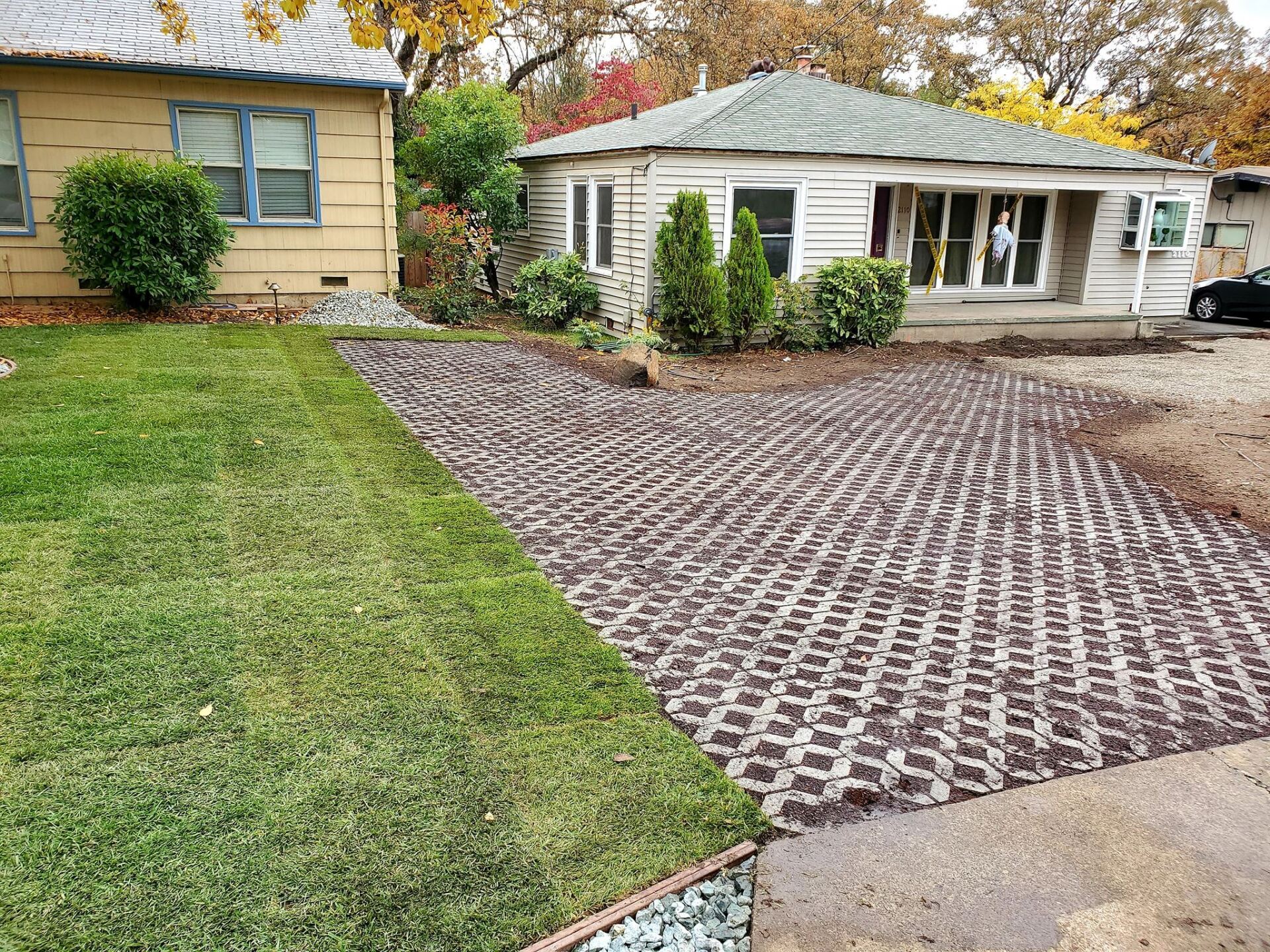 Landscaping In Front Of The House — Medford, Oregon — Springfall Landscape & Maintenance
