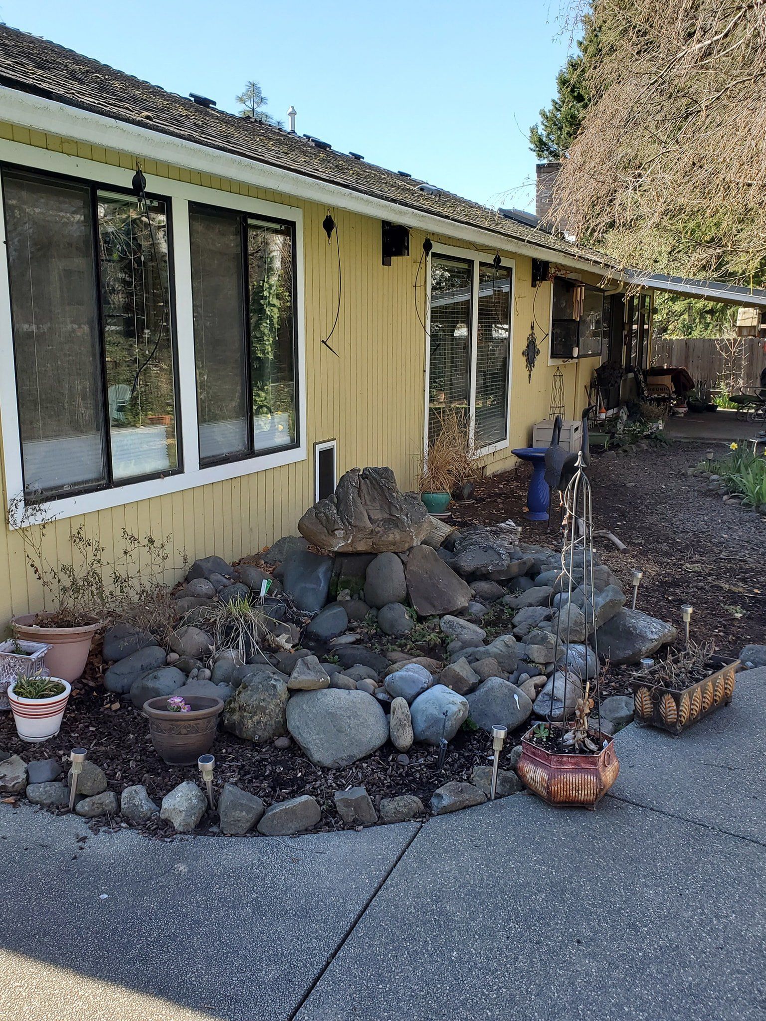 River Rock Landscape — Medford, Oregon — Springfall Landscape & Maintenance