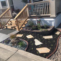 Landscape With Tiles — Medford, Oregon — Springfall Landscape & Maintenance