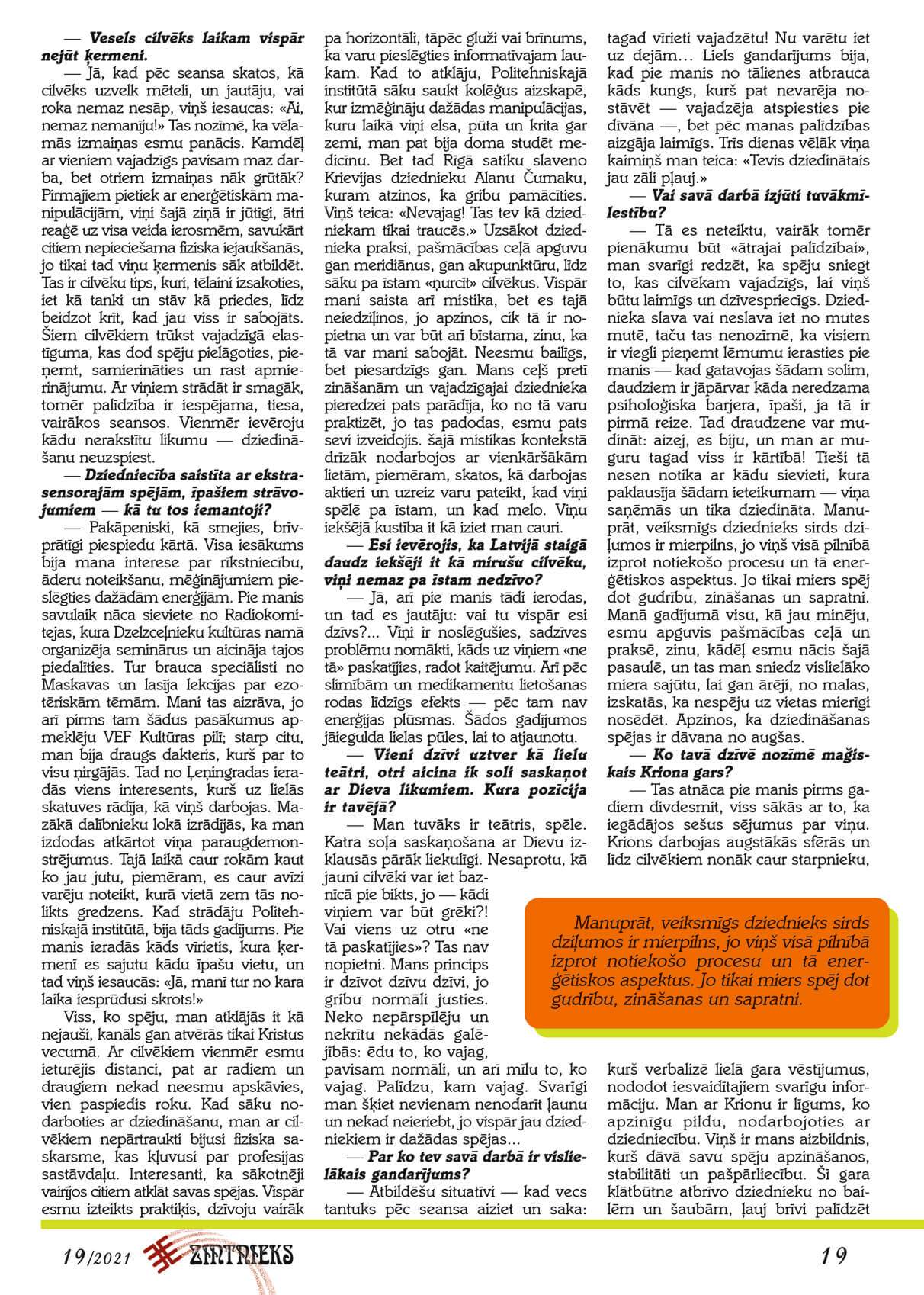 Galvas sāpju dziedināšana