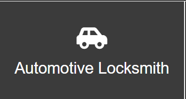 A logo for automotive locksmith with an icon of a car