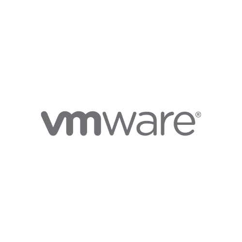 The vmware logo is on a white background.