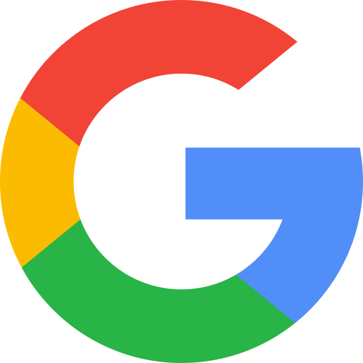 Google app icon with a colorful 