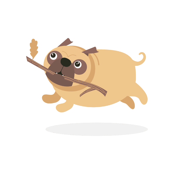 Clean Up After Your Pet Vector Illustration — Pet Waste Removal Services in Algonac, MI