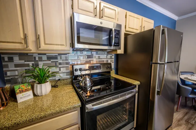 Kitchen with Oven and Stove | 23Hundred at Ridgeview