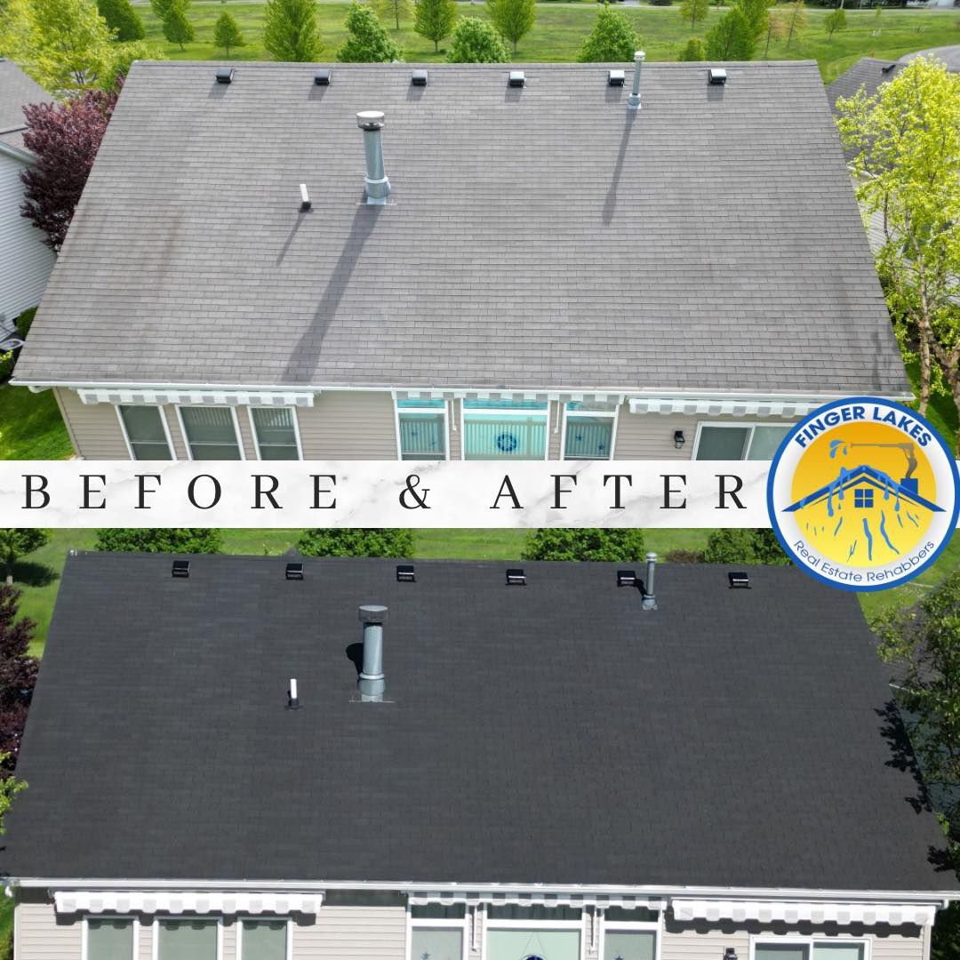 Before and After Roof Rejuvenation — Green Bay, WI — Roof Renew USA