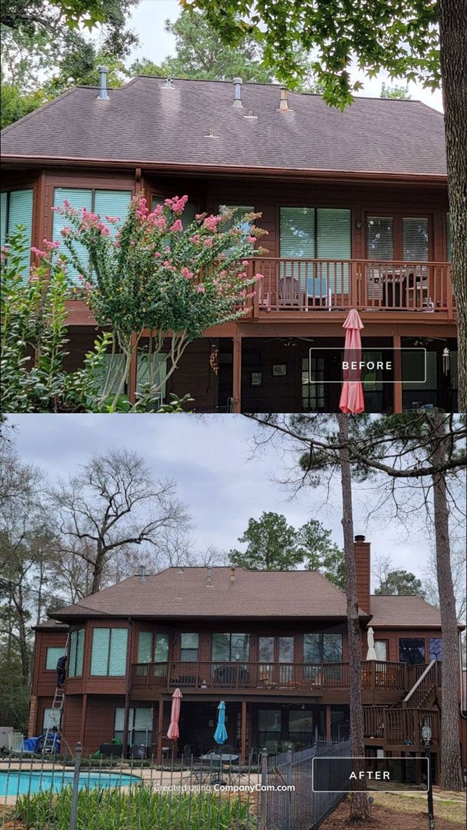 Before and After of Elegant Roof — Green Bay, WI — Roof Renew USA
