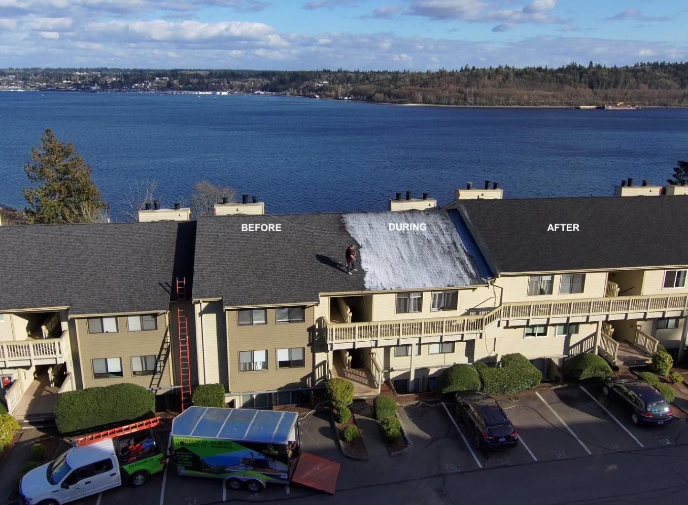 Apartment Roof Rejuvenation Process — Green Bay, WI — Roof Renew USA