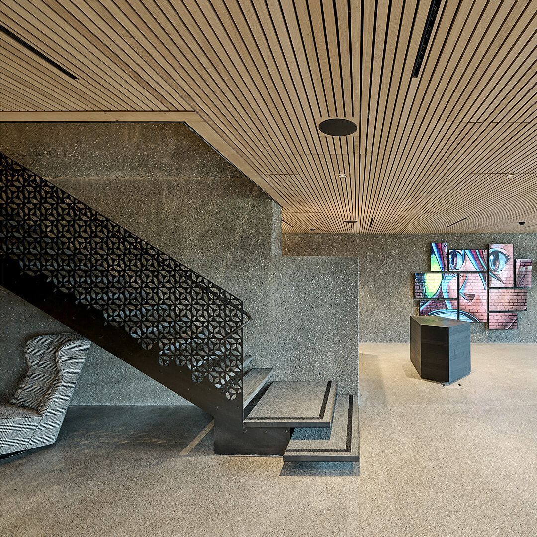 WoodenComfort Holz-Klimadecke für Öffentliche Gebäude mit hohen Anforderungen (z.B. Banken, Kultur)