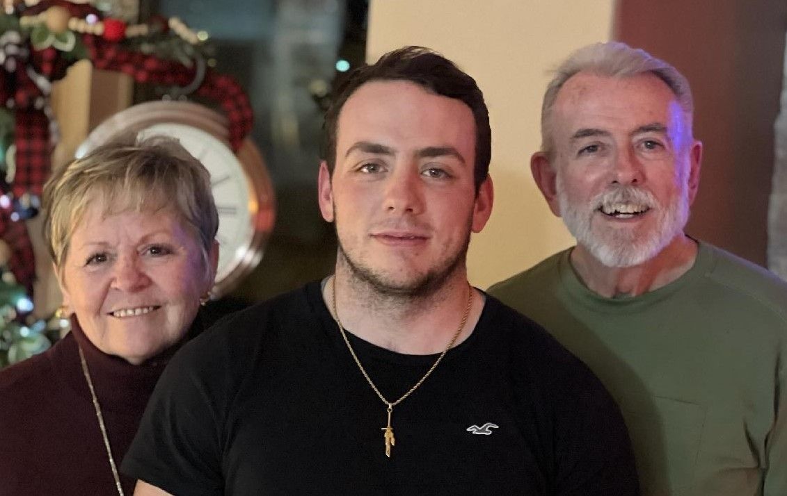 L-R Debra, Matthew, and Charlie Schinke