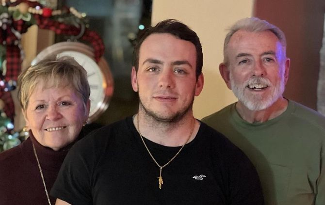 L-R Debra, Matthew, and Charlie Schinke