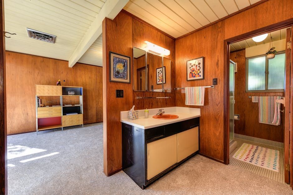 mid-century modern bathroom design - Mid-century modern bathroom design