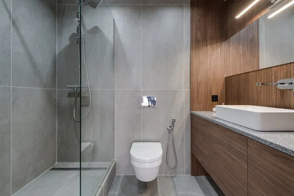 curbless shower - Zero-threshold shower installation