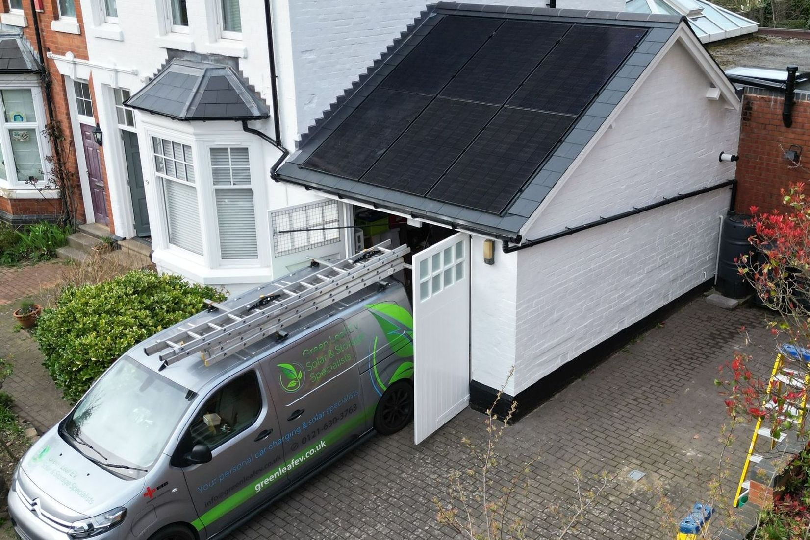 Sustainable energy solutions for homes and businesses including solar panels and EV chargers
