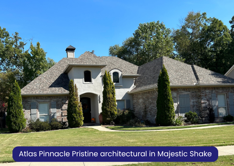 Atlas Pinnacle Pristine architectural in Majestic Shake