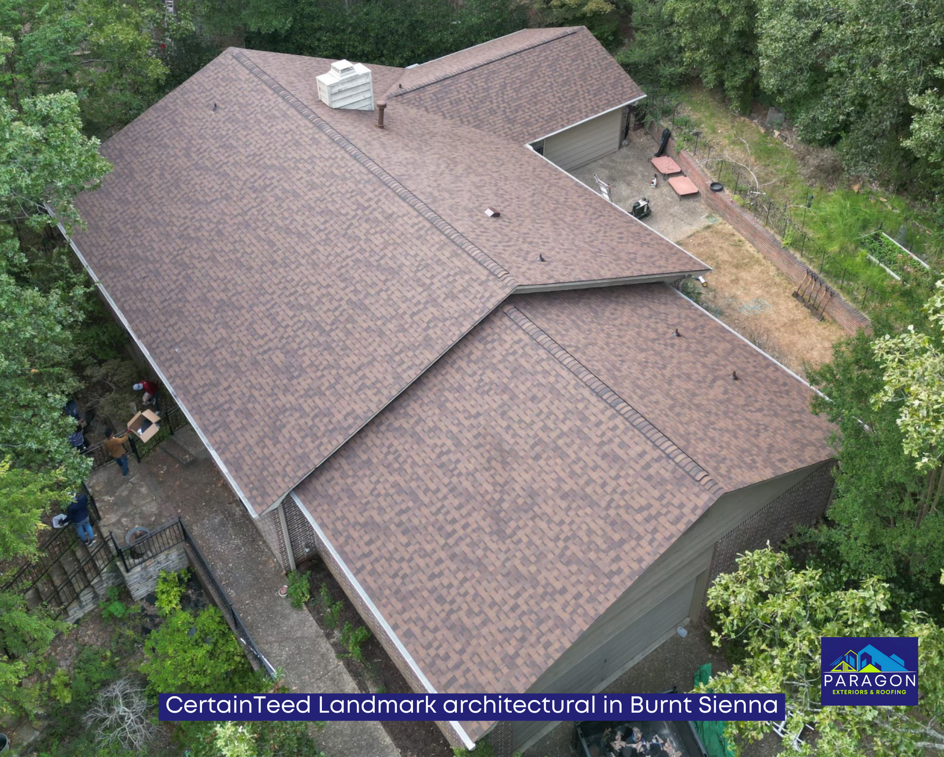 CertainTeed Landmark architectural in Burnt Sienna