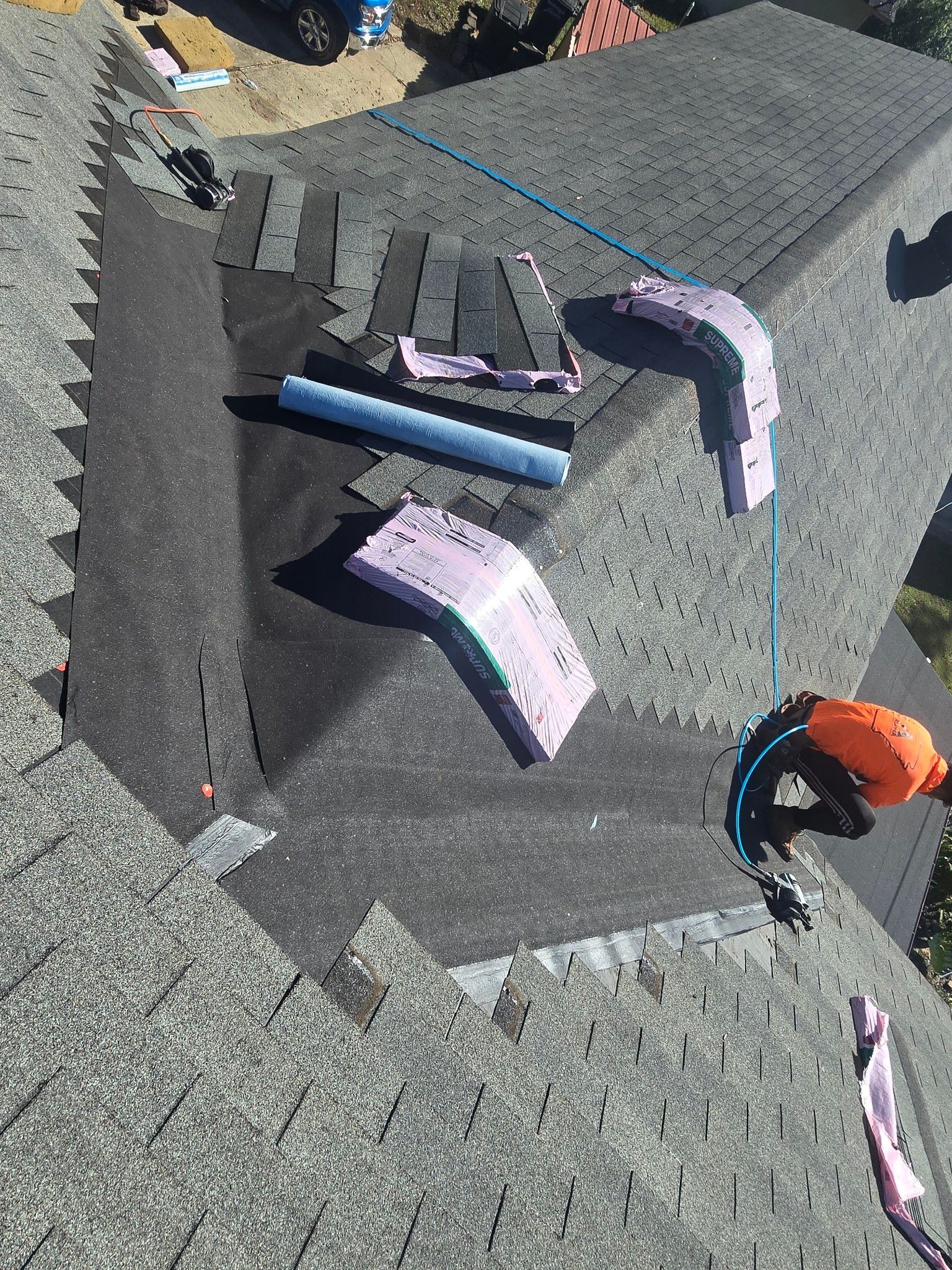 leaking roof repairs