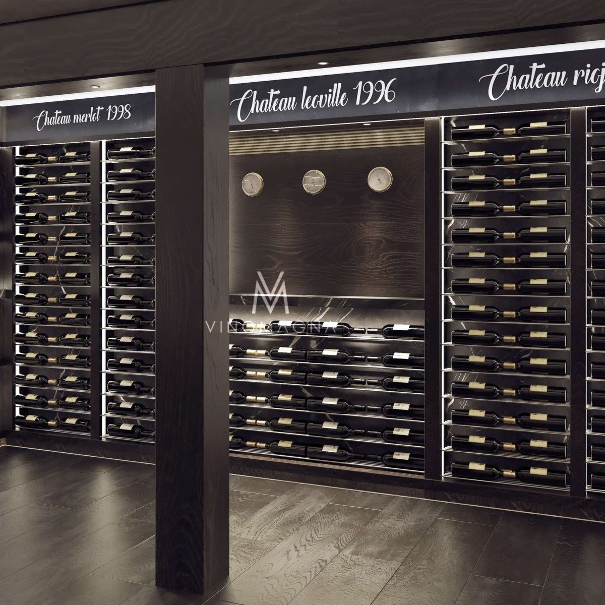 Custom Wine Cellar Display Vinomagna