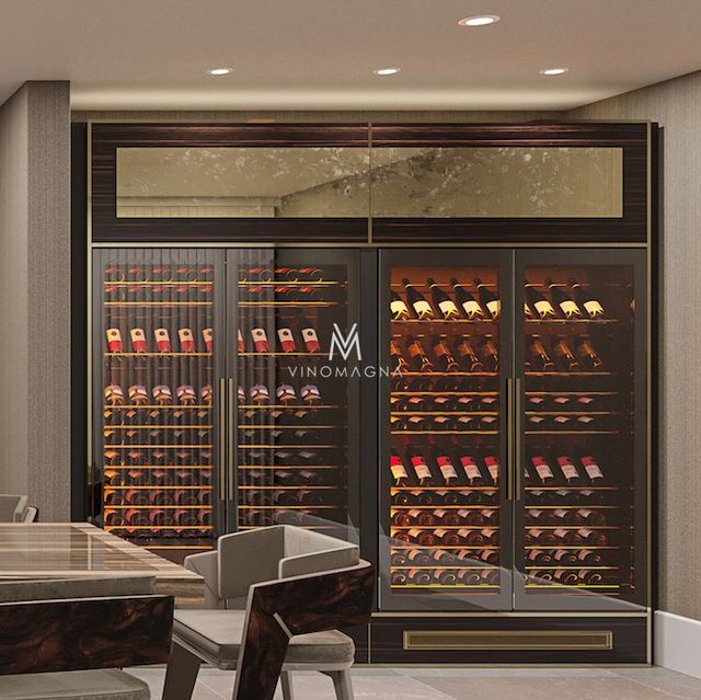 Wine Cellar Design - Glass Wine Cellar Wall Ideas