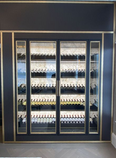 Luxury temperature controlled wine storage