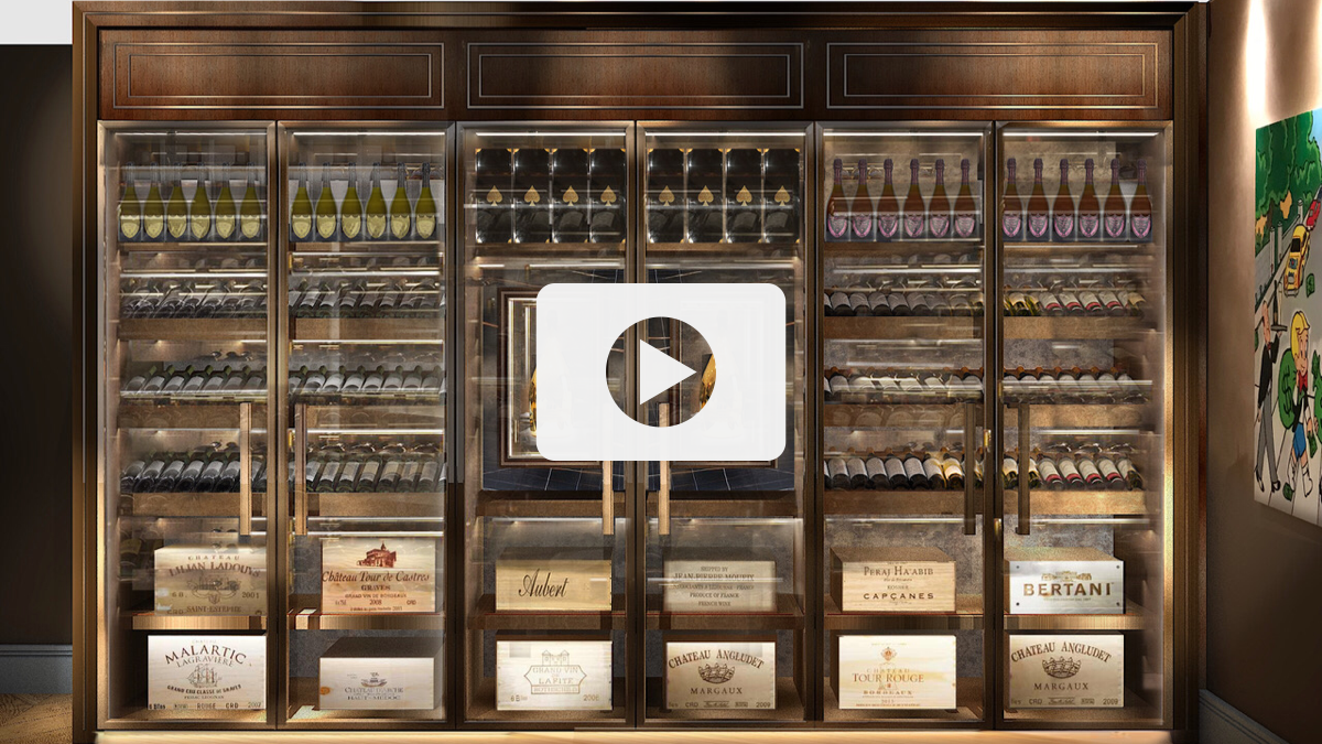 Refrigerated Wine Wall Video