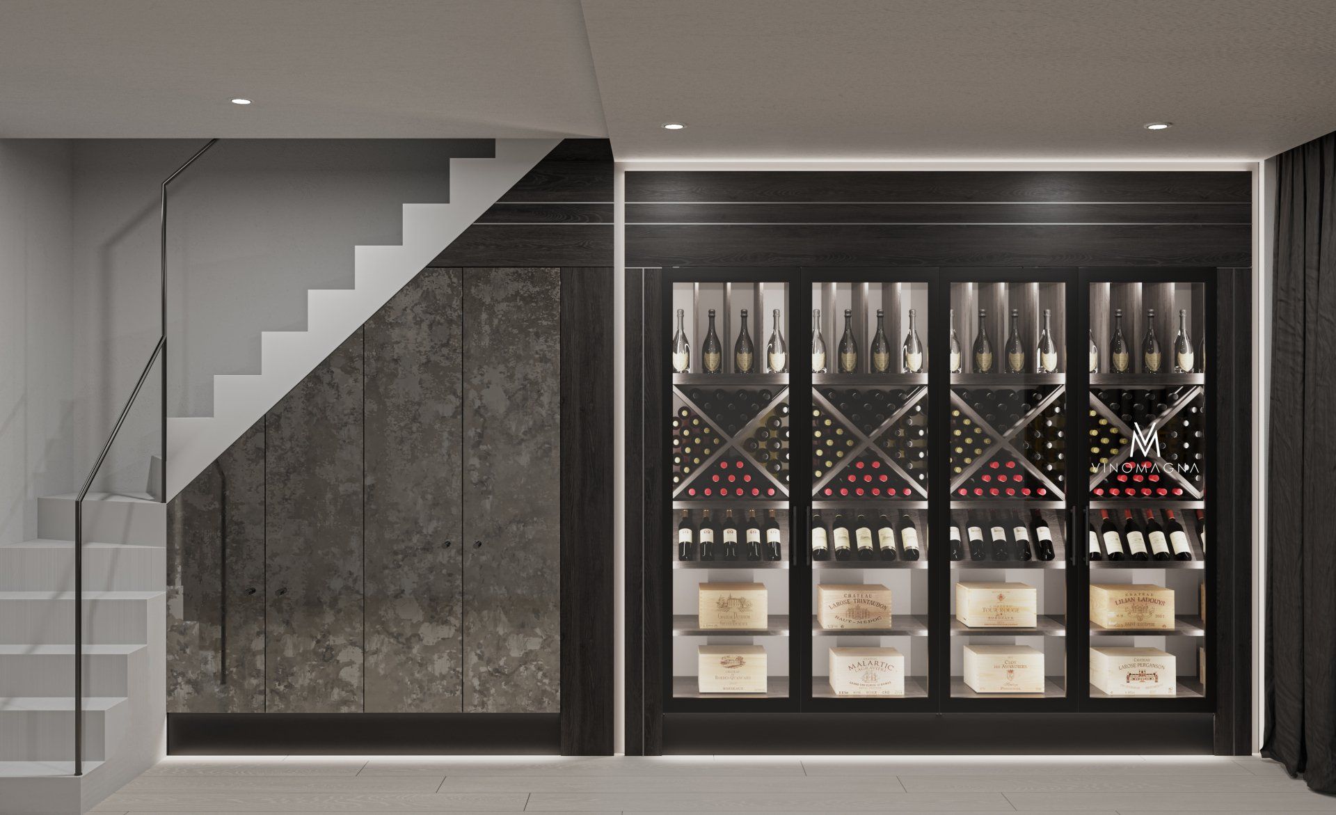 Vinomagna Under Stairs Wine Cellar Room