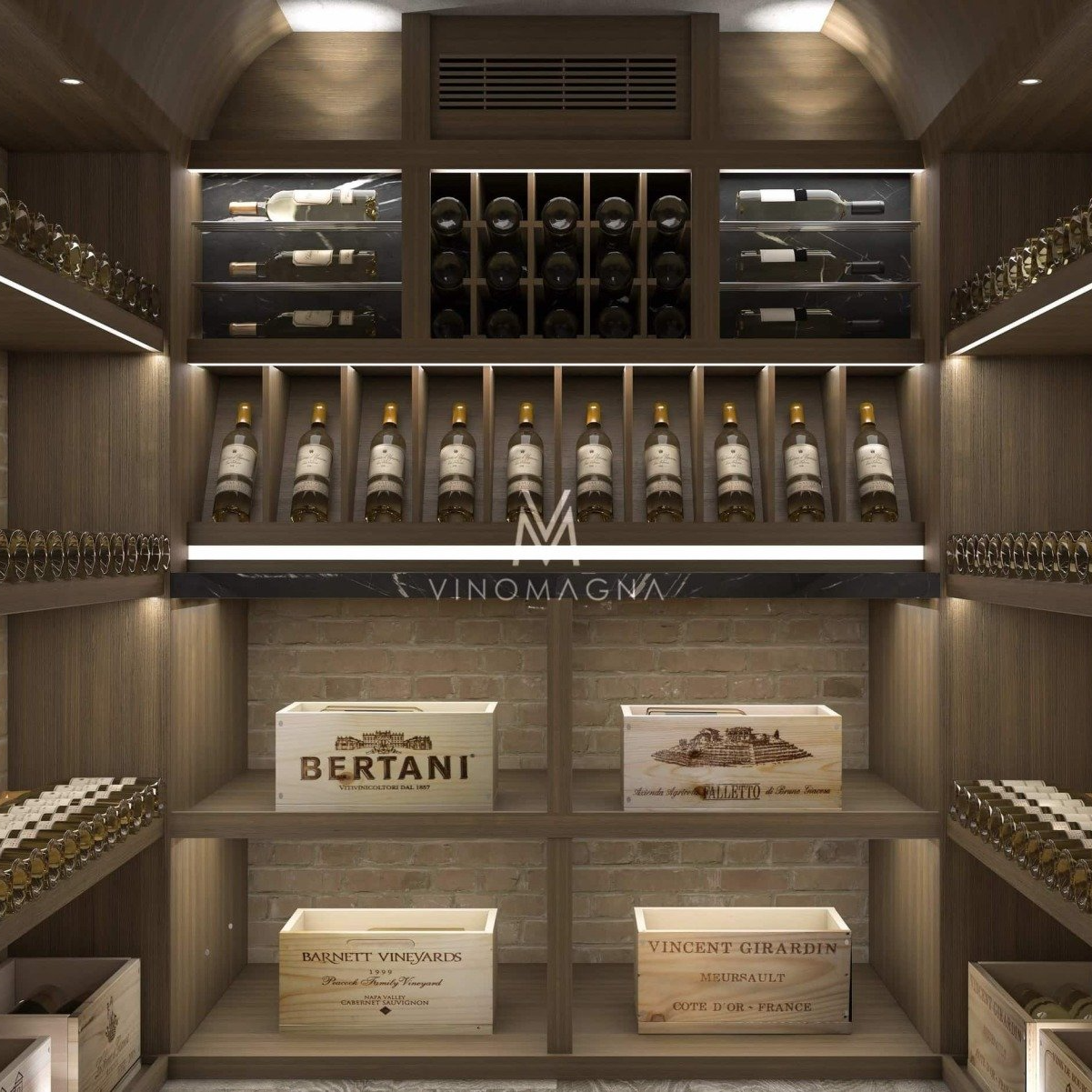 White Wine Cellar Back Vinomagna