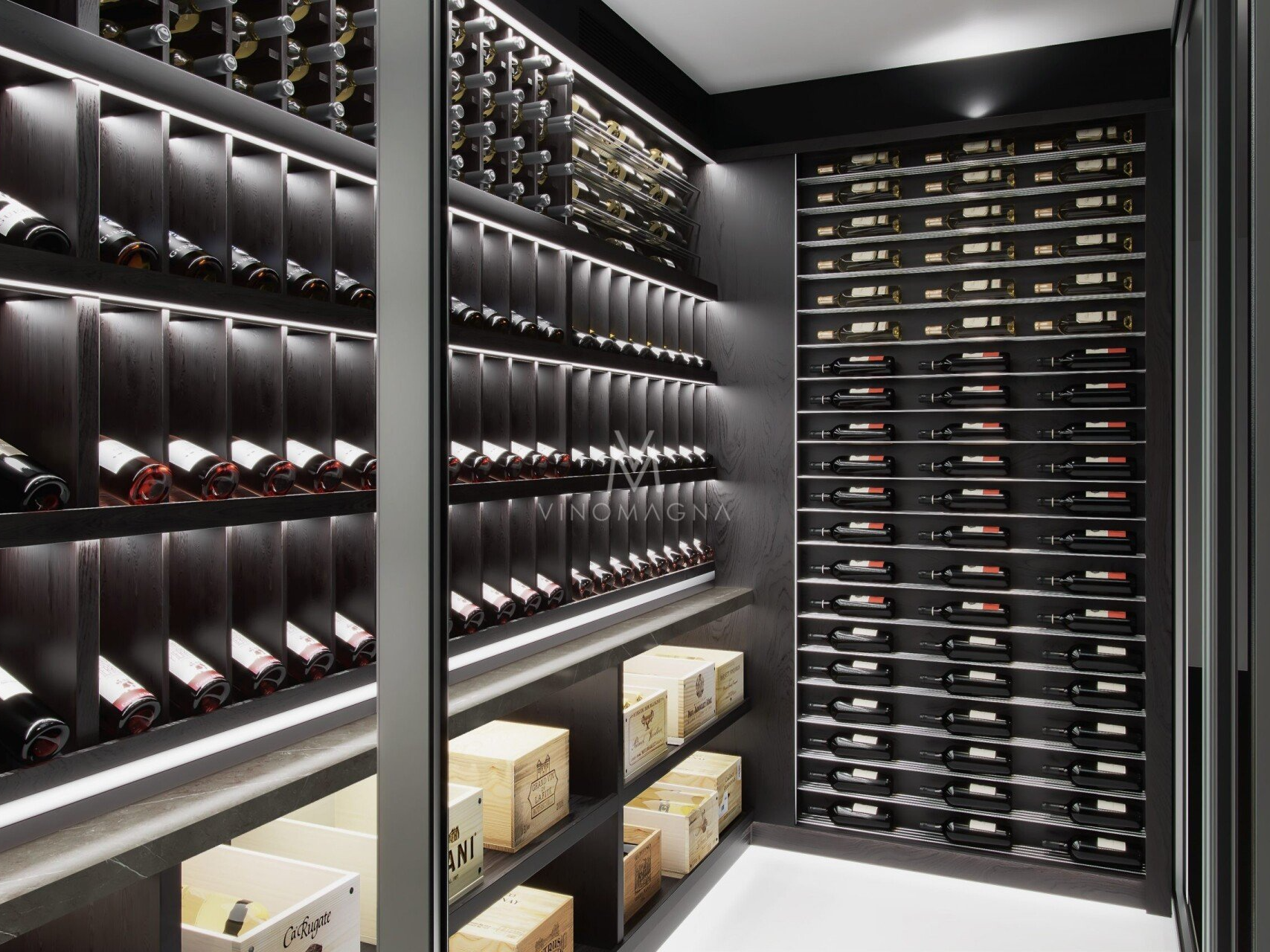 Pay your wine room design fee