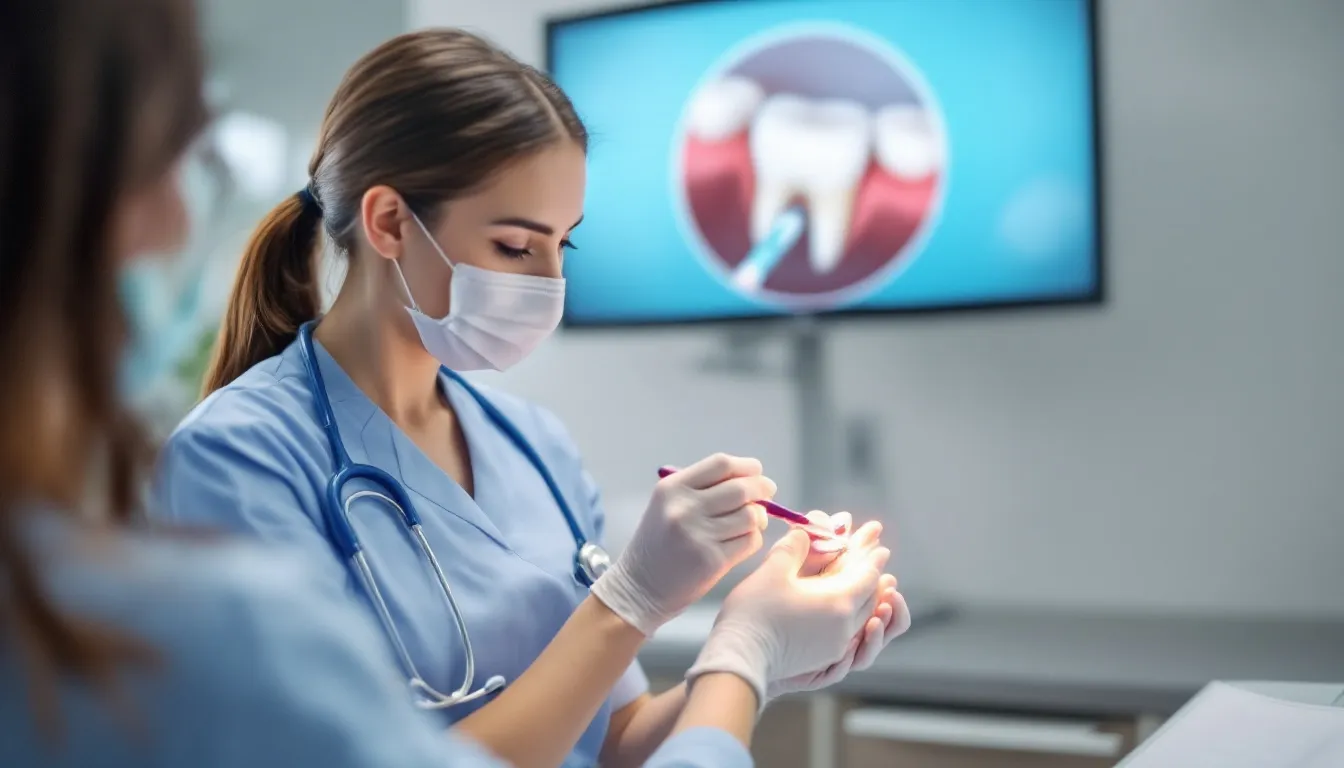 teeth cleaning