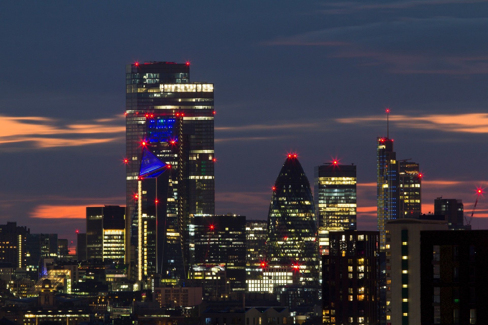 Bishopsgate London Skyline