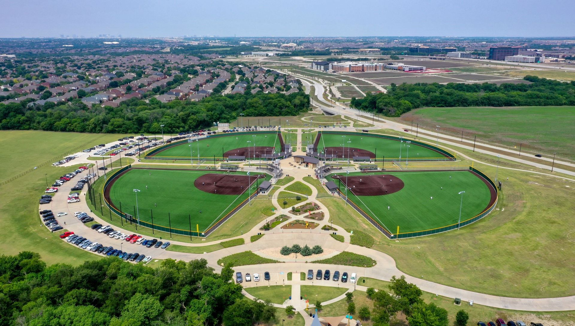 Ariel photo of spirit park
