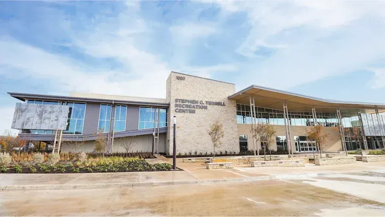Outside photo of Stephen G. Terrell Recreation Center.