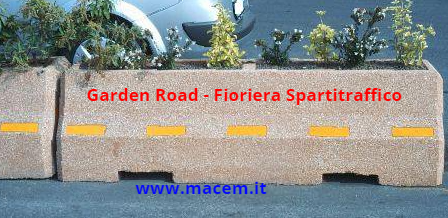 Fioriera spartitraffico Garden Road 3