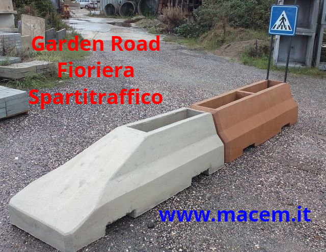 Fioriera spartitraffico Garden Road 4