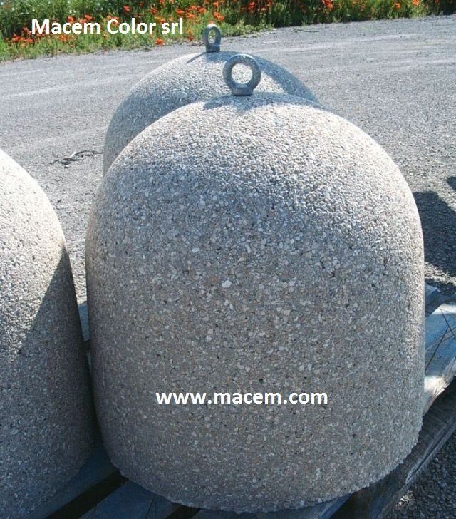 dissuasori in cemento per strade