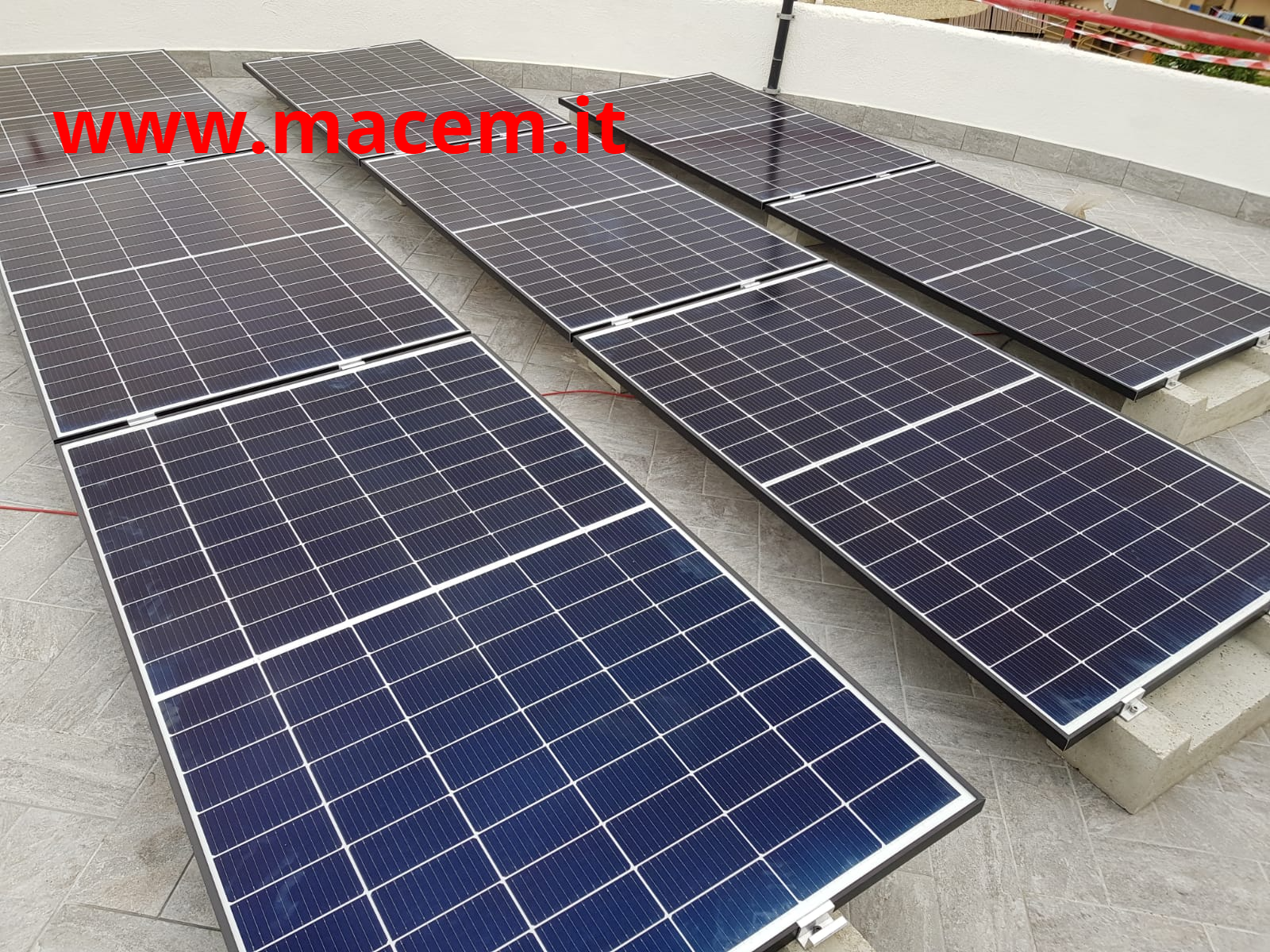 basamento zavorra fotovoltaico