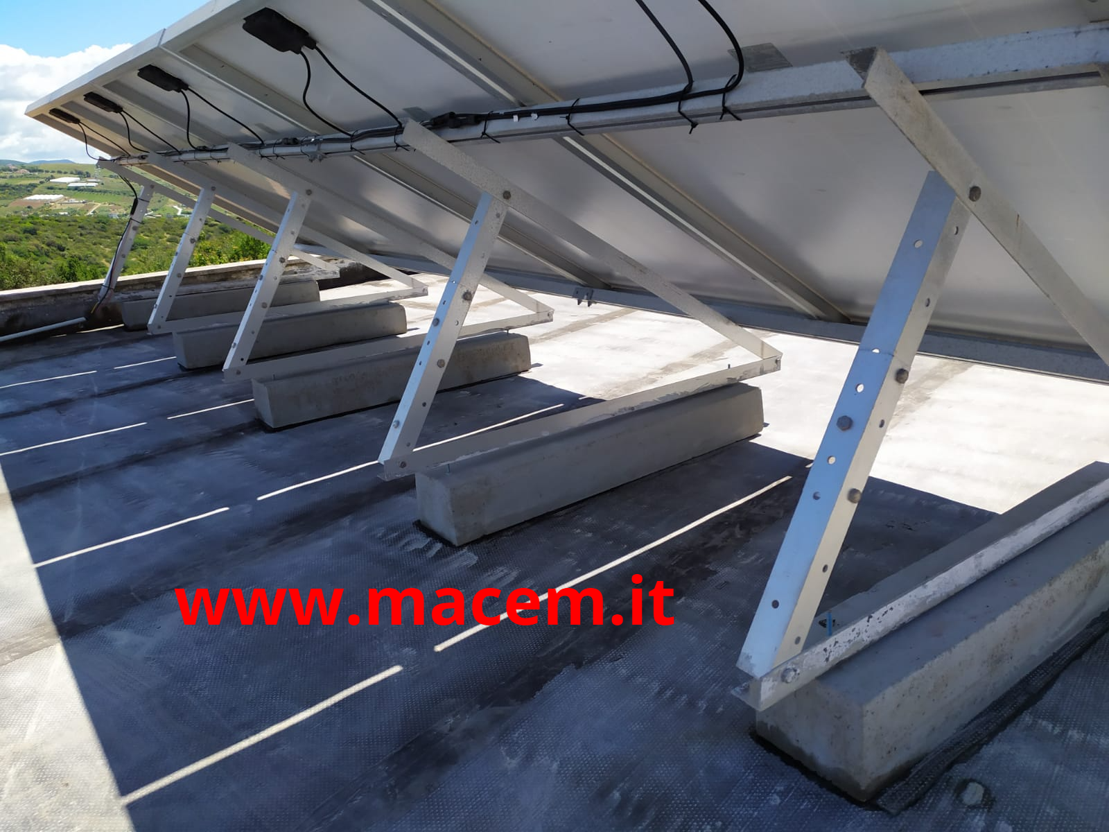 Zavorra fotovoltaico 0 gradi