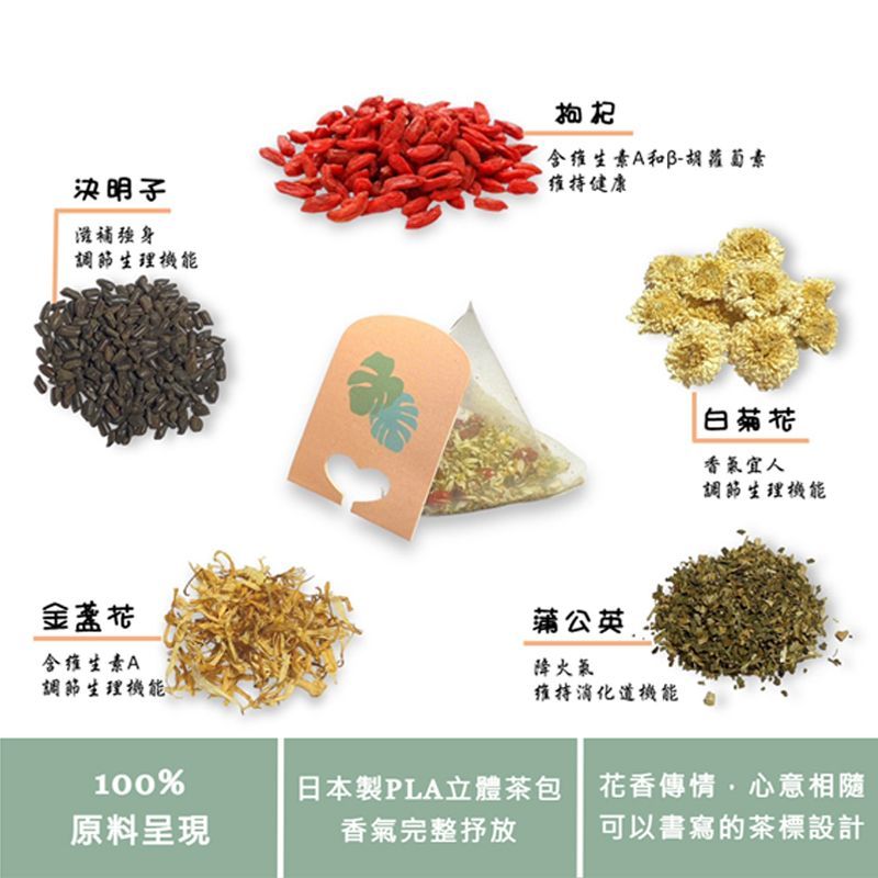 晶瑩明眸 Bright Eyes Tea - 花草茶