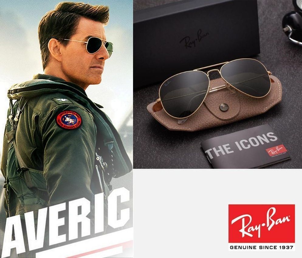 Ray Ban｜RB3025-W3400 飛行員太陽眼鏡 TOP GUN 捍衛戰士限定款