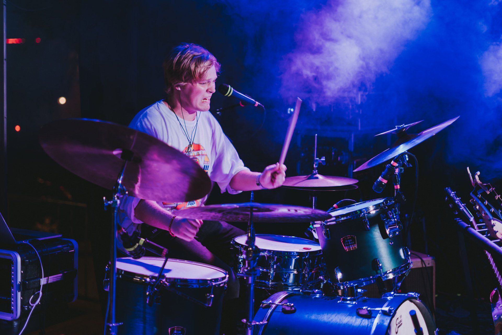 roseburg band, keith lambson performing live in logan, utah