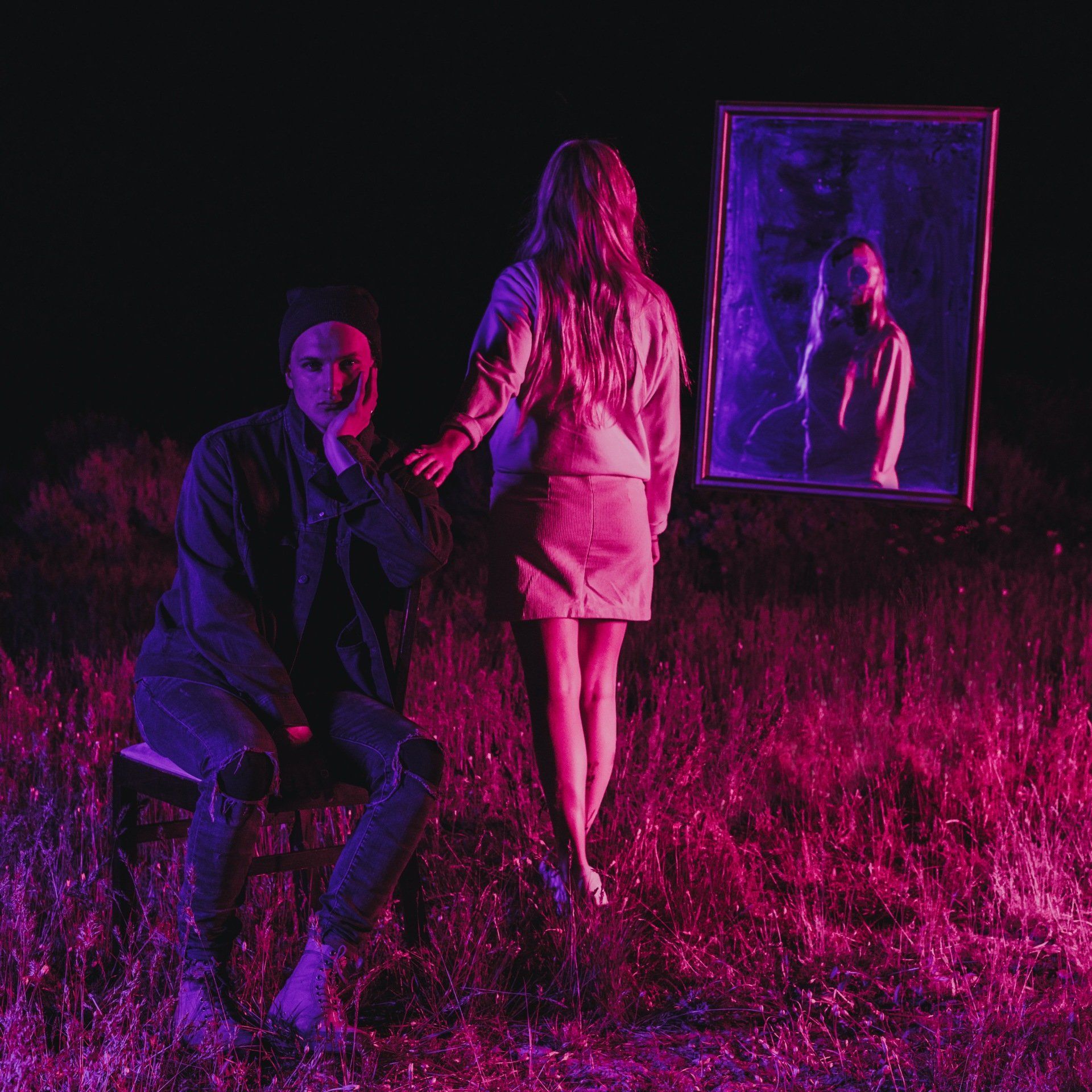 roseburg band, official artwork for RIP featuring kellin quinn rip of sleeping with sirens