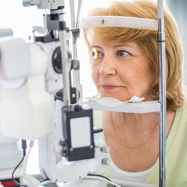Examining a Diabetic Eye — Cumberland, MD — Queen City Ophthalmology