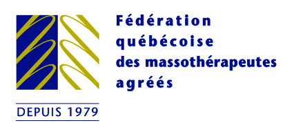 Le logo de la fédération québécoise des massothérapeutes agréés