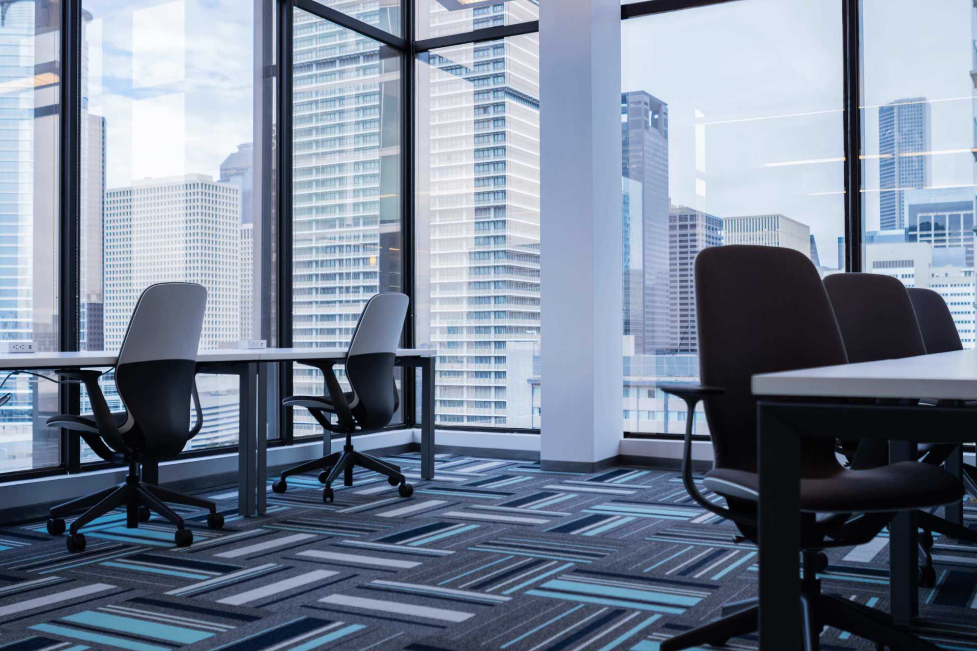 Downtown Houston desk 