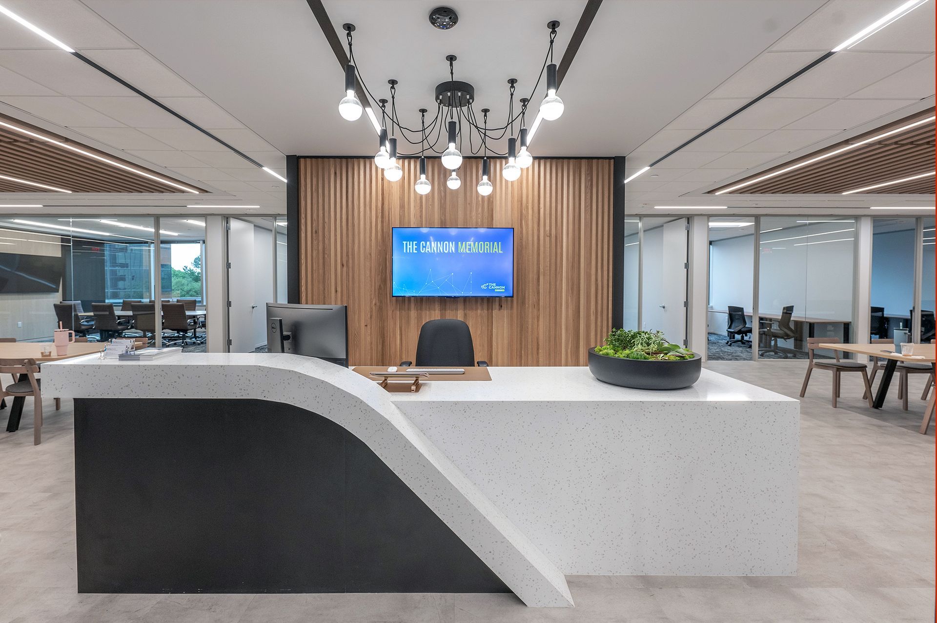 entrance to new location 