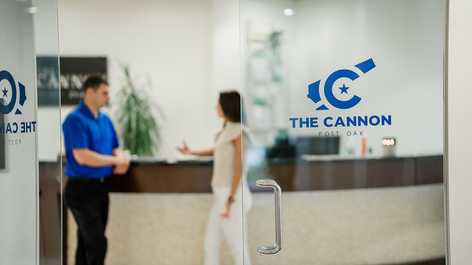 entryway to The Cannon Post Oak 